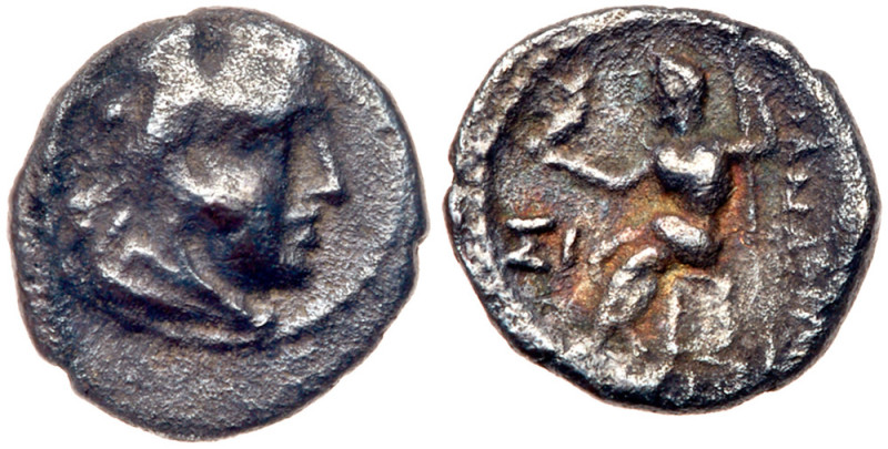 Macedonian Kingdom. Alexander III 'the Great'. Silver Obol (0.51 g), 336-323 BC....