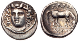 Thessaly, Larissa. Silver Obol (0.93 g), ca. 356-337 BC