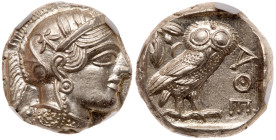 Attica, Athens. Silver Tetradrachm (17.20 g), ca. 454-404 BC