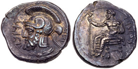 Cilicia, Tarsos. Pharnabazos. Silver Stater (10.81 g), Persian general, 380-374/3 BC