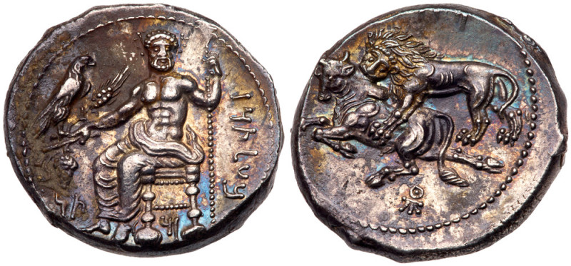 Cilicia, Tarsos. Mazaios. Silver Stater (10.77 g), Satrap of Cilicia, 361/0-334 ...