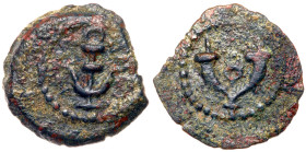 Judaea, Herodian Kingdom. Herod I. Æ Prutah (1.75 g), 40-4 BCE