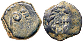 Judaea, Procuratorial. Pontius Pilate. Æ Prutah (1.60 g), 26-36 CE.