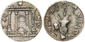 Judaea, Bar Kokhba Revolt. Silver Sela (14.51 g), 132-135 CE