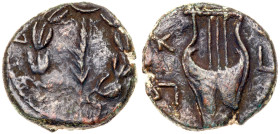 Judaea, Bar Kokhba Revolt. Æ Medium Bronze (5.25 g), 132-135 CE