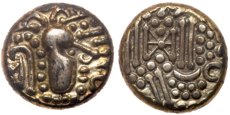 Indo-Sassanian. 8th-10th Century. Silver Drachm (15mm 4.46 g). Gadhiya parisa co...