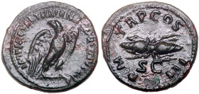 Hadrian, 117-138 AD. AE Quadrans (20mm, 4.2g)