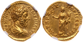 Marcus Aurelius. Gold Aureus (7.30 g), AD 161-180