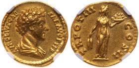 Marcus Aurelius. Gold Aureus (6.58 g), as Caesar, AD 138-161