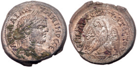 Phoenicial Berytus. Caracalla, AD 198-217. Silver Tetradrachm (27mm, 14.26g)