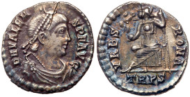 Valens. Silver Siliqua (2.16 g), AD 364-378
