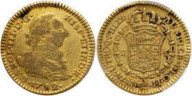 Colombia. 2 Escudos, 1782-NR JJ (Nuevo Reino)