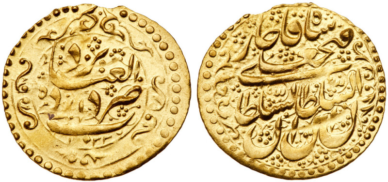 Iran. Toman, AH1233 (1817). Fr-34; KM-753.13. Yazd. 4.60g. Fath Ali Shah, AH1212...