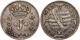 Brazil. 300 Reis, 1754-R (Rio)