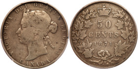 Canada. 50 Cents, 1871-H