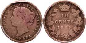 Canada. 10 Cents, 1889