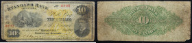 Canada. Standard Bank of Canada. 10 Dollars, 1900