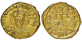 Justinian II 685-695
Solidus, atelier en Sardaigne, AU 4.28 g. Ref : Hahn 19, Sear 1276
Ex Burgan, 30-11-1993
Conservation : NGC Choice XF 4/5, 4/5