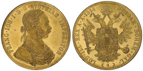 Franz Joseph I 1848-1916
4 ducats 1914, Vienne, AU
Ref : KM#2276, Fr.487
Conservation : NGC MS 63