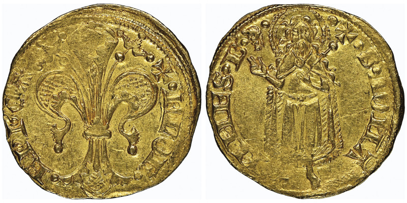 FÉODALES
Cambrai (Archevêché de), Gui IV de Ventadour 1342-1348
Florin, ND, AU 3...