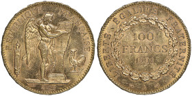 Troisième République 1870-1940
100 Francs, Paris, 1901 A, AU 32.25 g.
Ref : G. 1137, Fr. 590
Conservation : NGC MS 62+