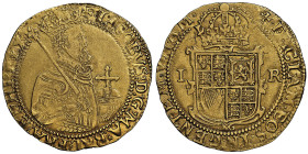 James I 1603-1625
Unite, London, 1615-1616 (cross), AU 9.89 g.
Ref : S.2619, Fr. 234
Conservation : NGC AU DETAILS graffiti
