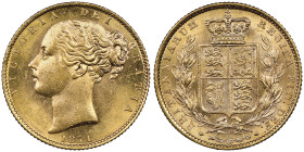 Victoria 1837-1901
Sovereign, London, 1871, AU 7.98 g. Ref : S.3856, Fr.388
Conservation : NGC MS 63