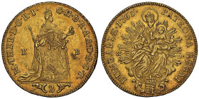 Marie-Thérèse 1740-1780
2 ducats 1765, KB, Kremnitz, AU Ref : Fr.179, KM#379
Conservation : NGC AU 58. Superbe