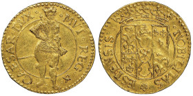 MODENA
Cesare d'Este 1597-1628
Ongaro, Modena, 1598, AU 3.47 g. Ref : MIR 671/1, Fr. 763 Conservation : NGC AU 55. Superbe