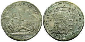 Carlo di Borbone, 1734-1759
Piastra da 120 Grana, Napoli, 1735, AG 24.93 g. Ref : MIR 334/2, Pannuti-Riccio 23a Conservation : Superbe