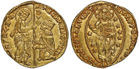 Michele Steno 1400-1413
Zecchino, AU 3.53 g.
Ref : Paolucci 1, Fr. 1230
Conservation : NGC MS65. Conservation exceptionnelle