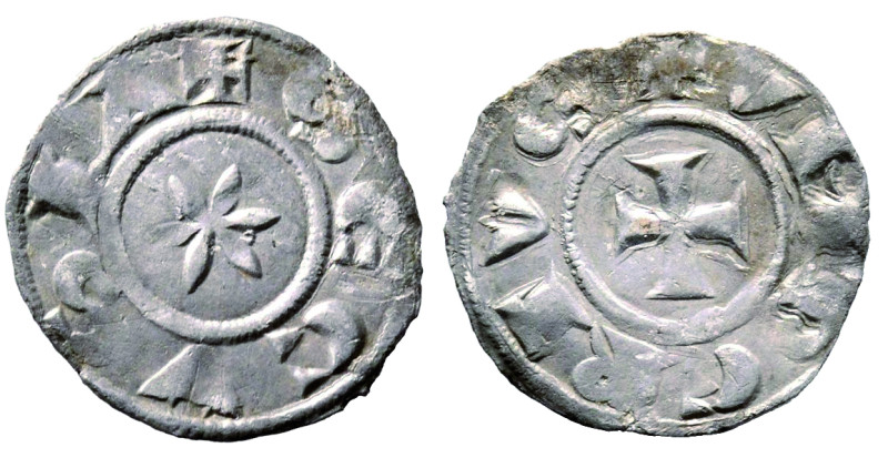 Umberto III 1148-1189
Denaro Secusino Debole, Susa, ND, ii TIPO, Mi 0.51 g.
Ref ...