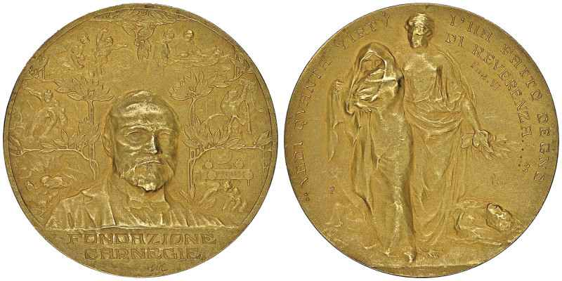 Médaille en or 1913, Fondazione Carnegie - Premio per atti di eroismo nella Prim...