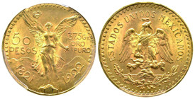 50 Pesos, 1922, AU 41.66 g. 900‰
Ref : KM#481, Fr.172
Conservation : PCGS MS 64