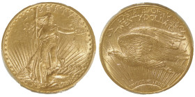 20 Dollars, Denver, 1909 D, MOTTO, AU 33.43 g.
Ref : Fr.187, KM#131
Conservation : PCGS AU 58