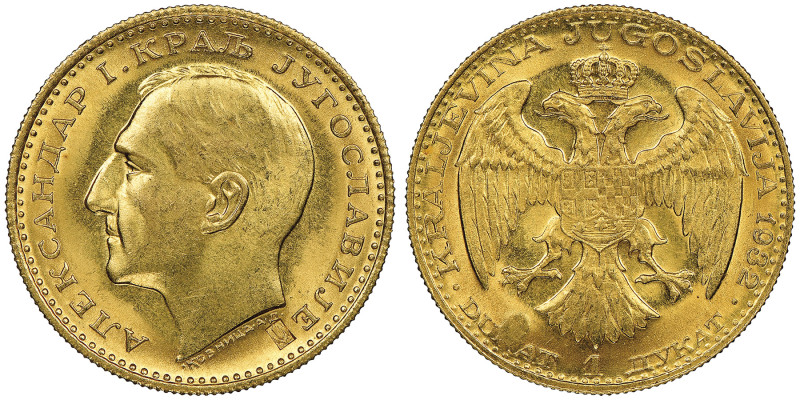 Alexander I 1921-1934
Ducat, Belgrad, 1932, AU
Ref : Fr. 5
Conservation : NGC MS...