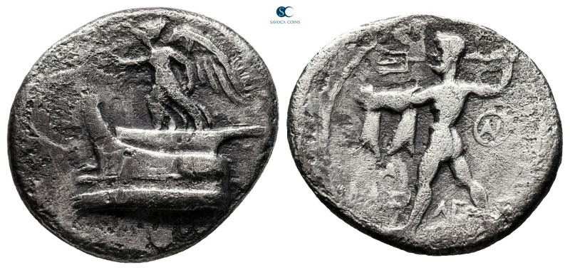 Kings of Macedon. Tarsos. Demetrios I Poliorketes 306-283 BC. 
Drachm AR

16 ...