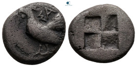 Thrace. Selymbria circa 492-470 BC. Octobol AR