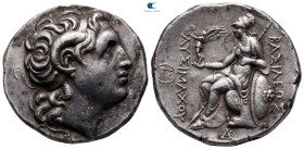Kings of Thrace. Sardeis. Macedonian. Lysimachos 305-281 BC. Struck circa 297/6-286 BC. Tetradrachm AR