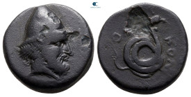 Thessaly. Homolion circa 350 BC. Bronze Æ