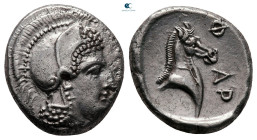 Thessaly. Pharsalos circa 440-420 BC. Hemidrachm AR