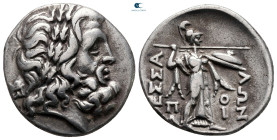 Thessaly. Thessalian League circa 200-100 BC. Poli-, magistrate. Stater AR