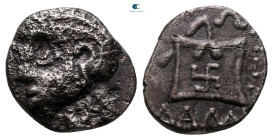 Illyria. Damastion circa 395-380 BC. Drachm AR