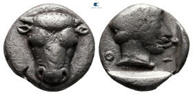 Phokis. Federal Coinage circa 445-420 BC. Triobol-Hemidrachm AR