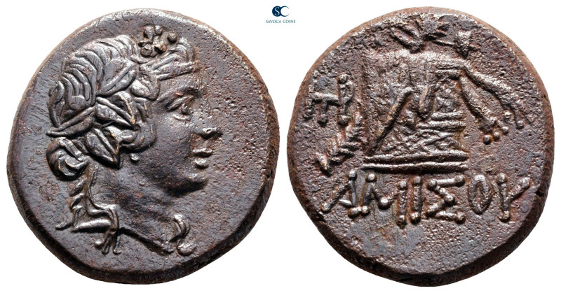 Pontos. Amisos. Time of Mithradates VI Eupator 120-63 BC. 
Bronze Æ

18 mm, 8...