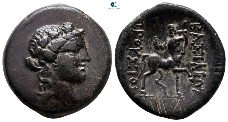 Kings of Bithynia. Nikomedeia. Prusias II Cynegos 182-149 BC. 
Bronze Æ

24 m...