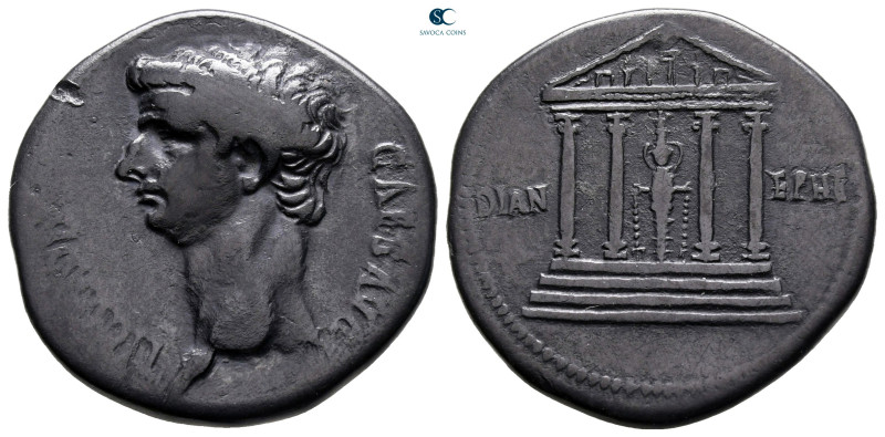 Ionia. Ephesos. Claudius AD 41-54. 
Cistophoric Tetradrachm AR

26 mm, 10,71 ...