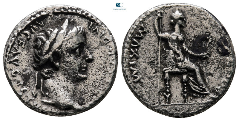 Tiberius AD 14-37. "Tribute Penny" type. Lugdunum (Lyon)
Denarius AR

18 mm, ...