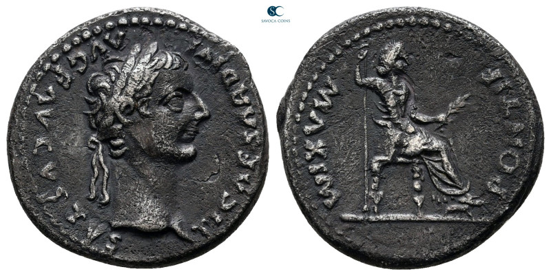 Tiberius AD 14-37. "Tribute Penny" type. Lugdunum (Lyon)
Denarius AR

19 mm, ...