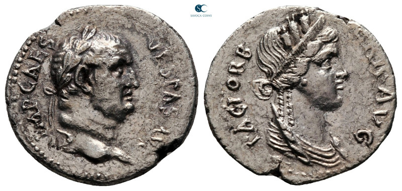 Vespasian AD 69-79. Ephesus
Denarius AR

18 mm, 3,24 g

IMP CAES VESPAS AVG...